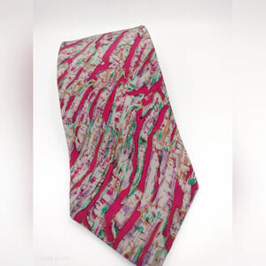 Stonehenge Molecular Expression Moon Rock Collection Silk Tie Necktie Vintage
